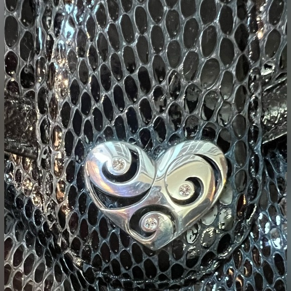 Brighton | women’s snakeskin look, leather mini-handbag. - Picture 8 of 16